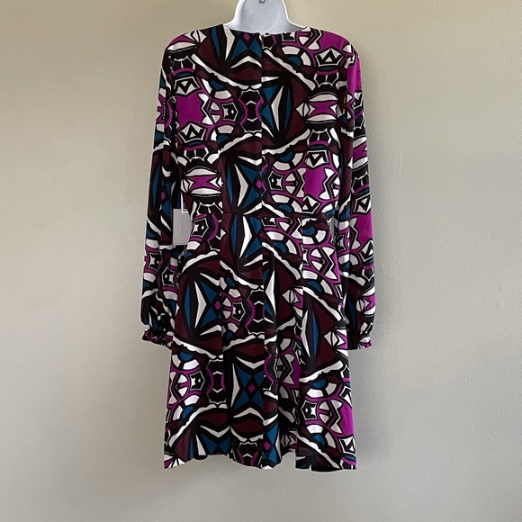1. State Geometric Long Sleeve Mini Dress NWT - Picture 4 of 5
